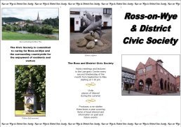 Ross Civic Society Flyer